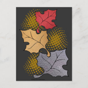 Carte Postale Feuilles d'automne