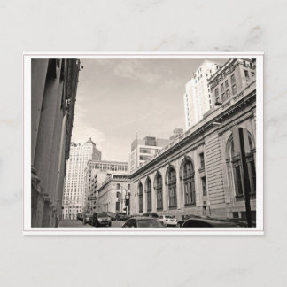 CARTE POSTALE FEUILLES DE RUE DIG-ITDETROIT