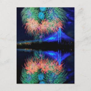 Carte Postale Feux
