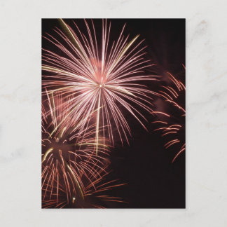 Carte Postale Feux d'artifice 8