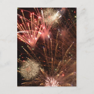 Carte Postale Feux d'artifice (Carte postale)