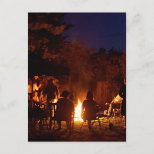 Carte Postale Feux La Nuit