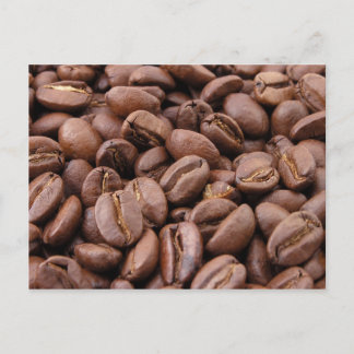 Carte Postale Fèves de café