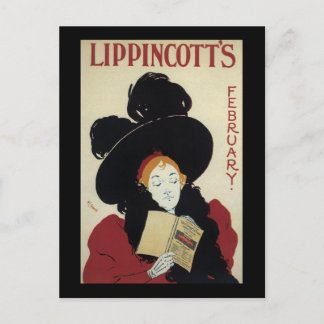 Carte Postale Février de William Carqueville Lippincott