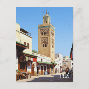 Carte Postale Fez Maroc Voyages