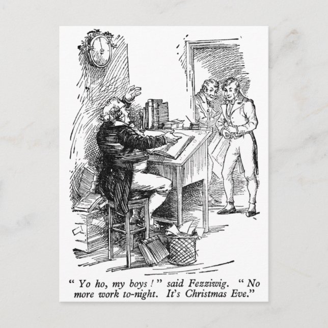 Carte Postale Fezziwig (texte) (Devant)