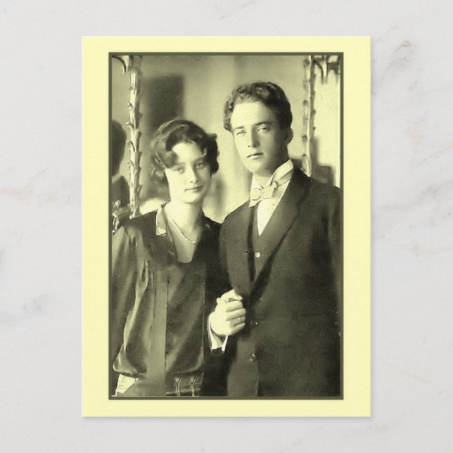 Carte Postale Fiançailles de la princesse Astrid et du prince Lé (Devant)