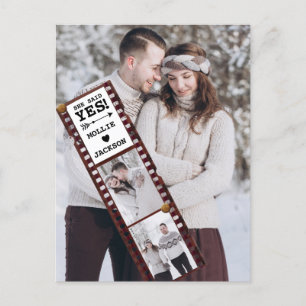 Carte Postale Fiançailles Faire-part Elle A Dit Oui Photo