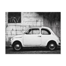 Fiat 500 à Rome, Italie