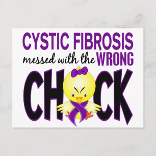 Carte Postale Fibrose Cystique Empoisonnée Avec Le Mauvais Pouce