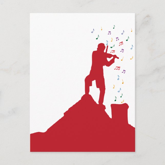 Carte Postale Fiddler (Devant)