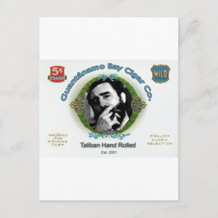 Carte Postale Fidel Castro Guantanamo Bay Cuba Cigar Company