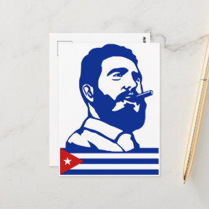 Carte Postale Fidel Castro, Président, Révolution, Cuba, La Hava
