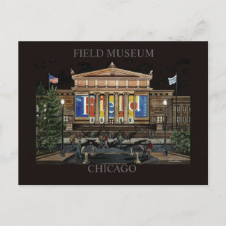 Carte Postale Field Museum Chicago Randsom Art
