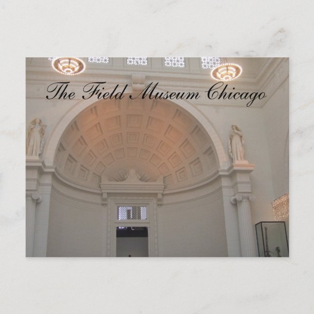 Carte Postale Field Museum, The Field Museum Chicago (Devant)