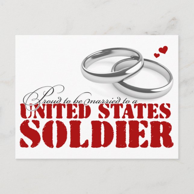 Carte Postale Fier d'être marié (Devant)