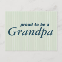 Fier d'être un grand-père !