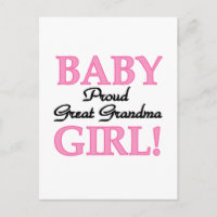 Fier Grand Grand-mère Baby Girl Tshirts et cadeaux