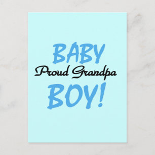 Carte Postale Fier Grand-Père Baby Boy Tshirts et cadeaux