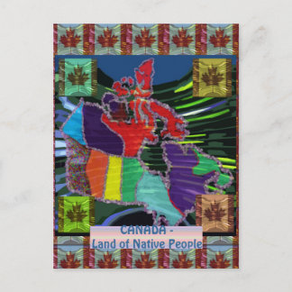 Carte Postale Fière canadienne