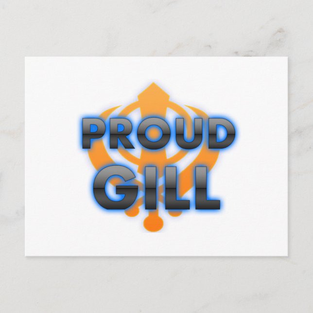Carte Postale Fière Gill, Gpride de Gill (Devant)