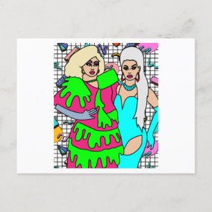 Carte Postale Fiers Drag Queen inspiré