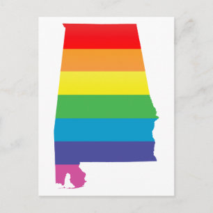Carte Postale fierté de l'alabama.