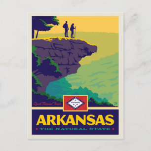 Carte Postale Fierté de l'État   Arkansas