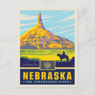 Carte Postale Fierté de l'État   Nebraska