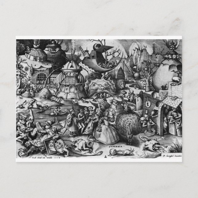 Carte Postale Fierté de Pieter Bruegel l'Ancien (Devant)