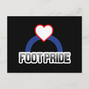 Carte Postale Fierté du pied