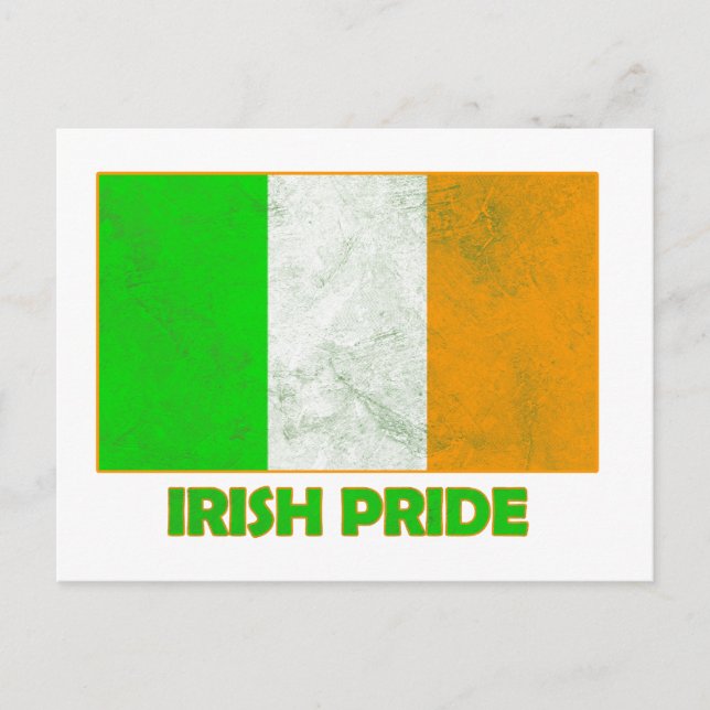Carte Postale fierté irlandaise (Devant)