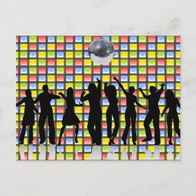 Carte Postale Fièvre de la danse (Devant)