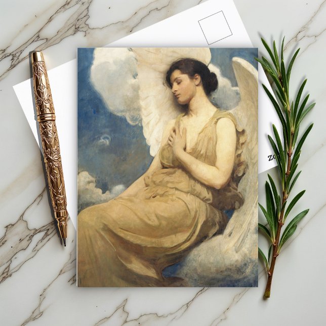 Carte Postale Figure ailée par Abbott Handerson Thayer Angel Art (Créateur téléchargé)