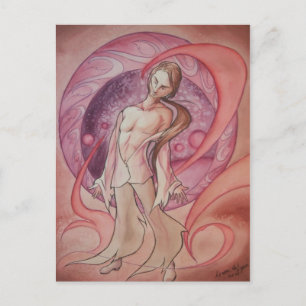 Carte Postale Figure d'incendie plasma