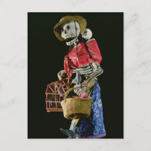 Carte Postale Figure du Jour des morts