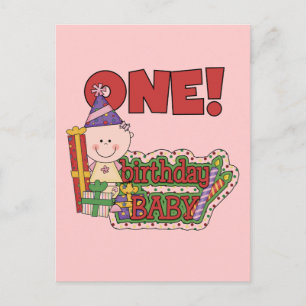 Carte Postale Fille Anniversaire T-shirts et cadeaux pour bébé