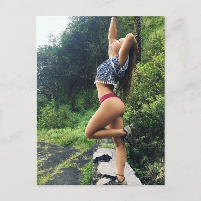 Carte Postale Fille de la nature (Devant)