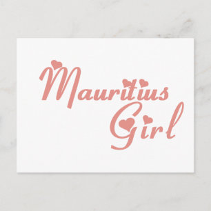 Carte Postale Fille de Maurice