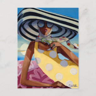 Carte Postale Fille d'été III