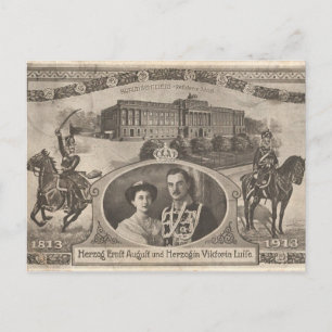 Carte Postale FILLE DU Mariage Kaiser Wilhelm d'Allemagne #054D
