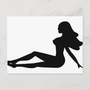 Carte Postale Fille Mudflap