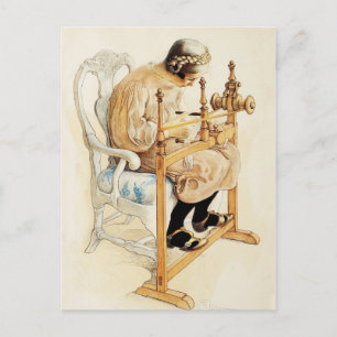 Carte Postale Fille suédoise