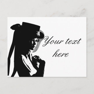 Carte Postale Fille victorienne