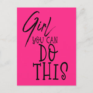 Carte Postale Fille Vous Pouvez Faire Cette Citation Inspirante