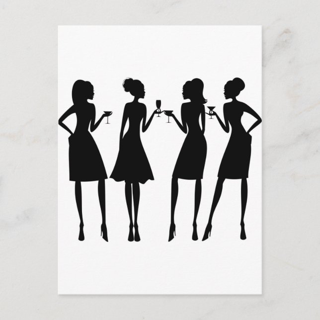 Carte Postale Filles (Devant)