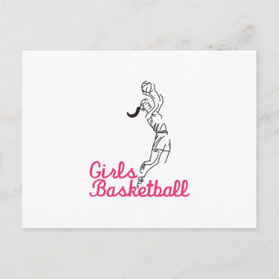 Carte Postale Filles Basketball