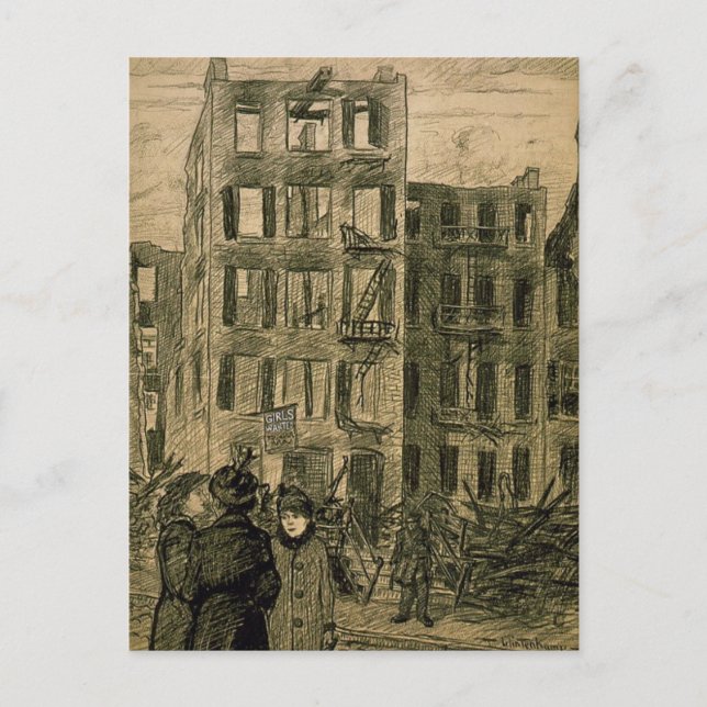 Carte Postale Filles recherchées (Devant)