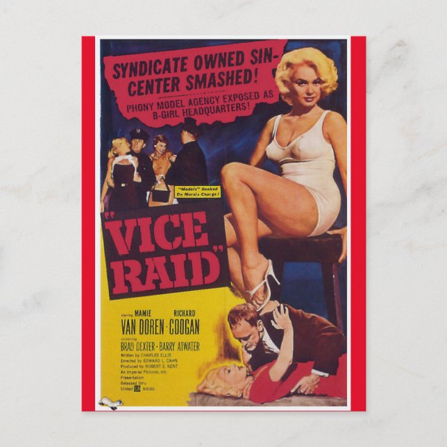 Carte Postale Film B vintage (Devant)