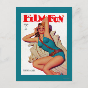 Carte Postale Film Fun Magazine Couverture 10
